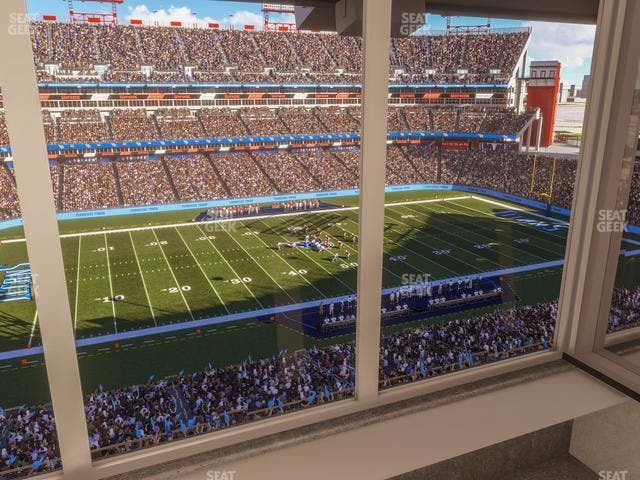 Nissan Stadium - Section Suite 679 W Seat View