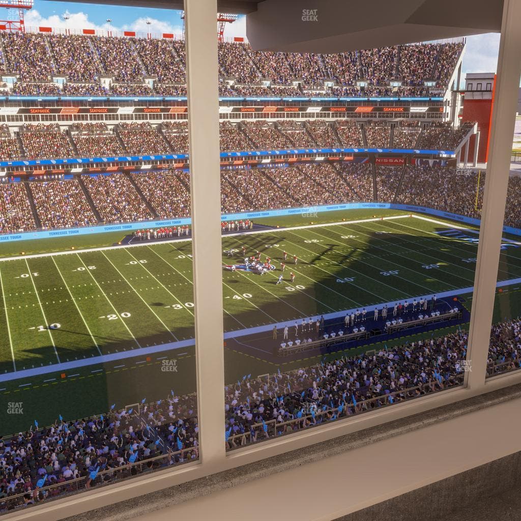 Nissan Stadium - Section Suite 680 W Seat View