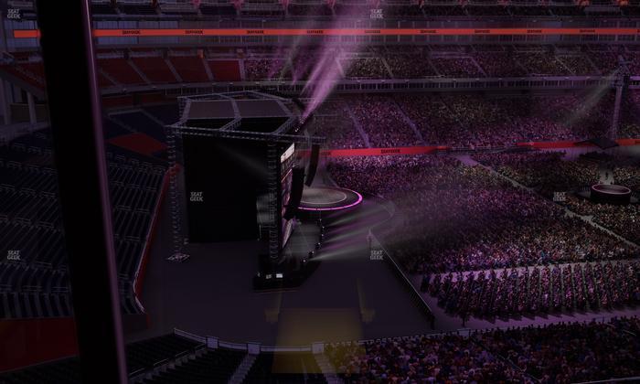Nissan Stadium - Section Suite 682 W Seat View