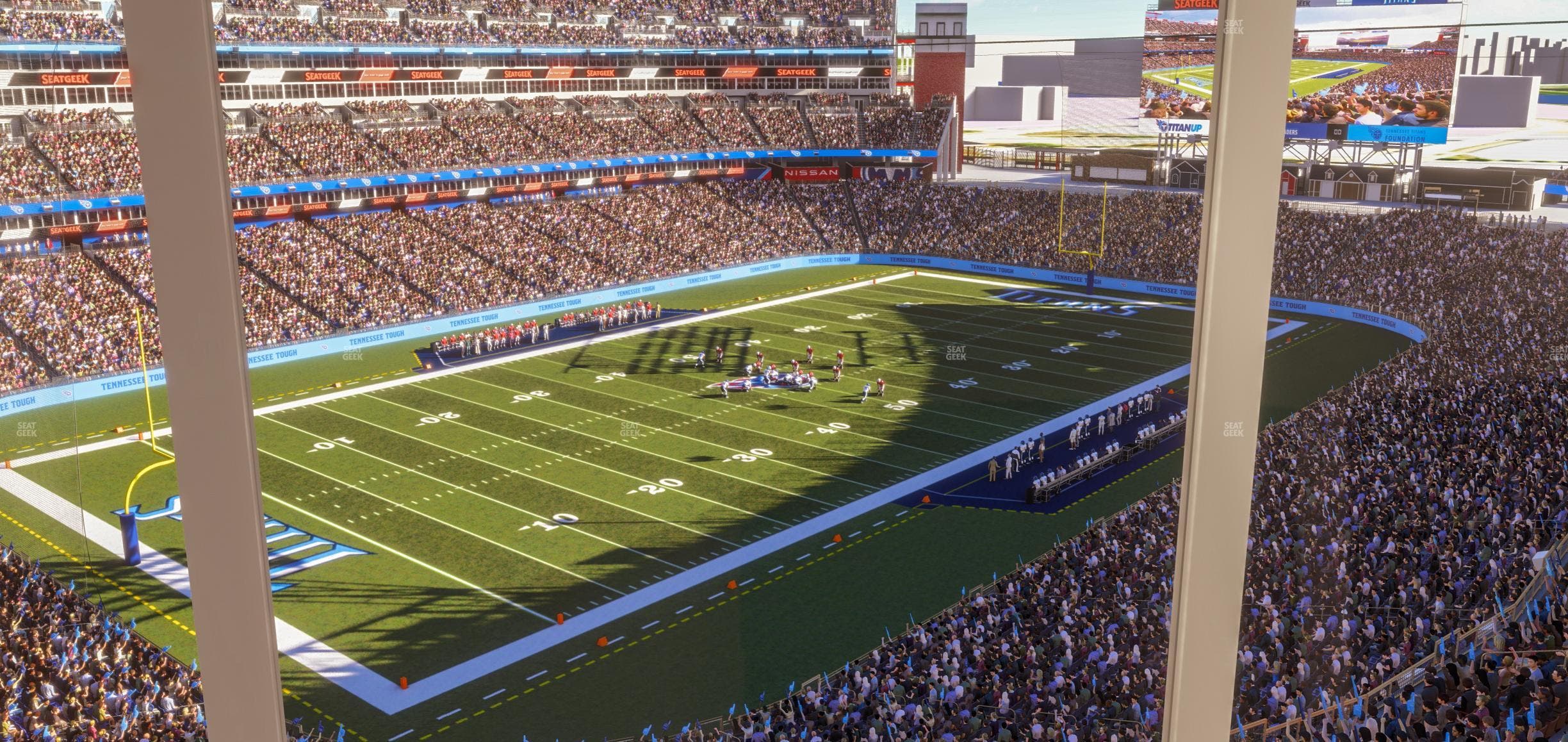Nissan Stadium - Section Suite 686 W Seat View