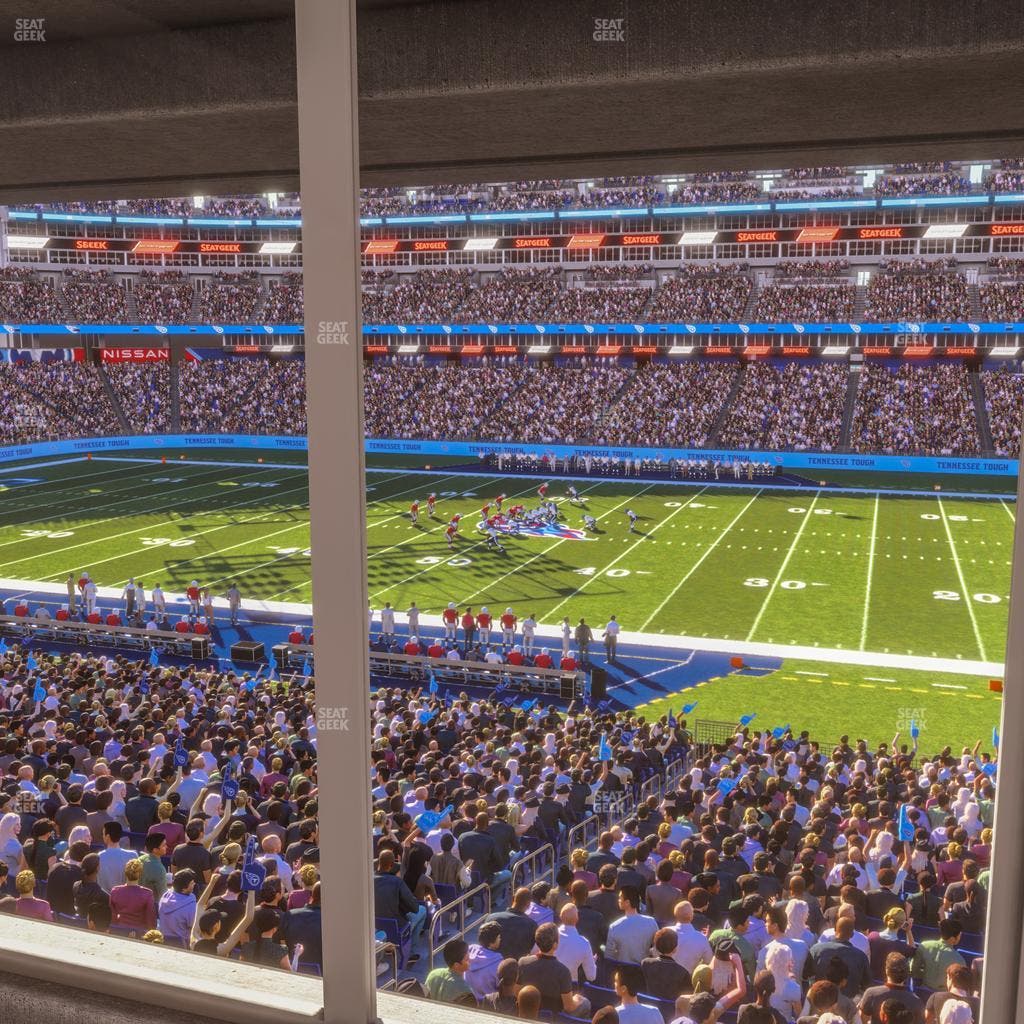 Nissan Stadium - Section Suite 9 E Seat View