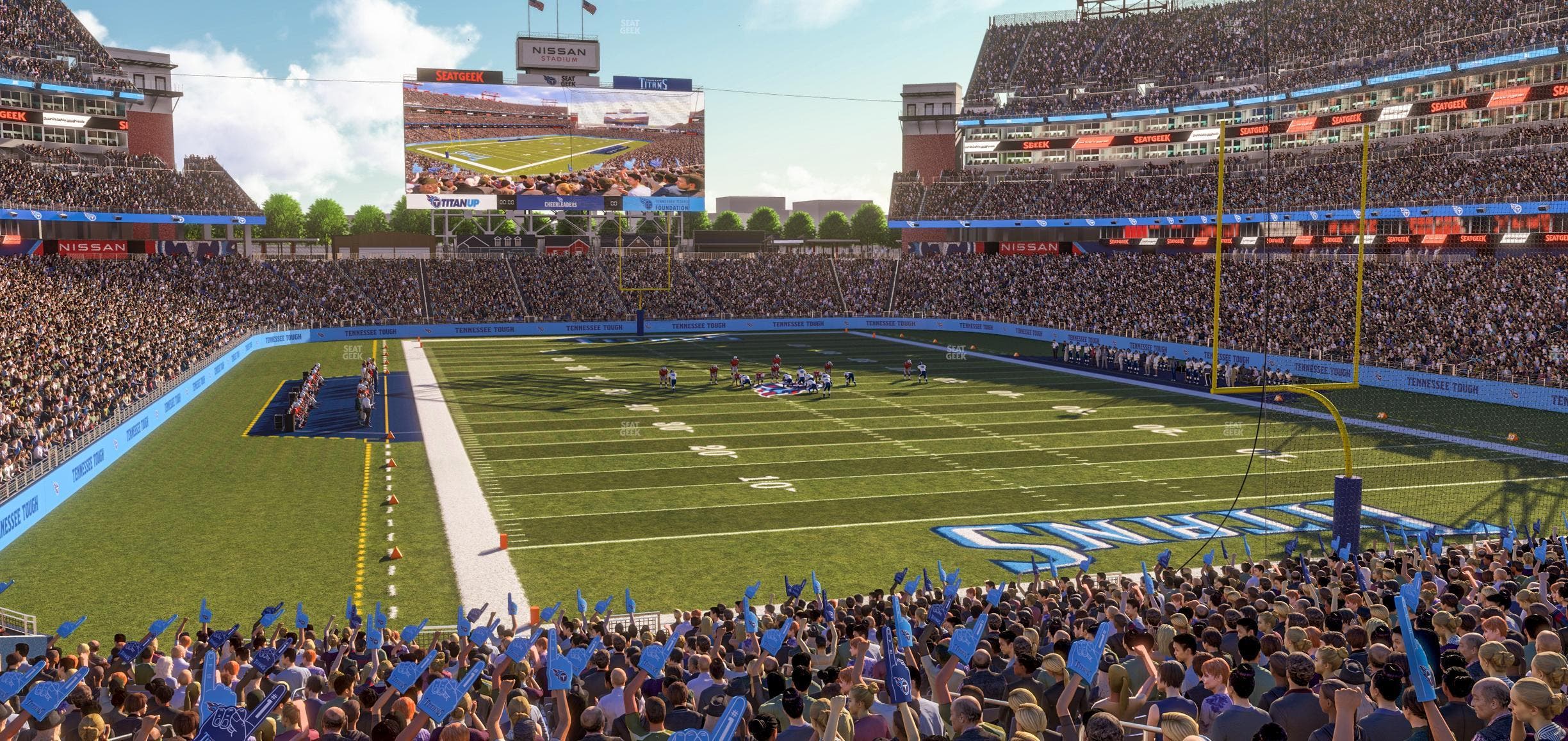 Nissan Stadium - Section Terrace Suite 103 Seat View