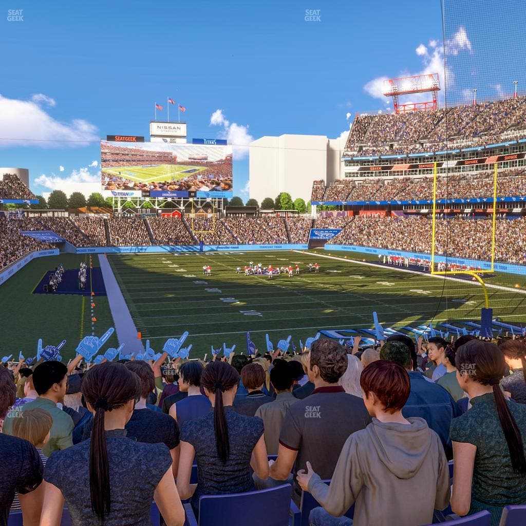 Nissan Stadium - Section Terrace Suite 126 Seat View