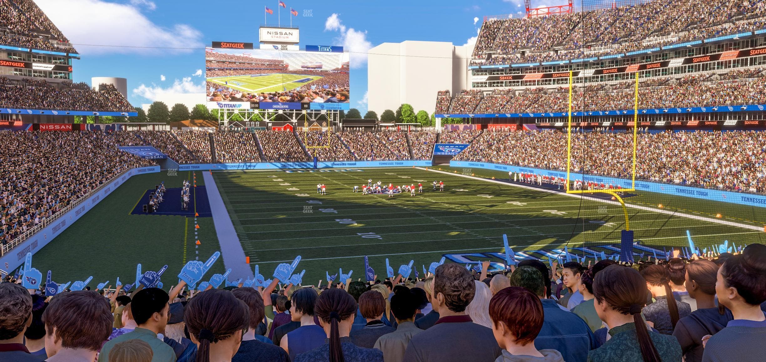 Nissan Stadium - Section Terrace Suite 126 Seat View