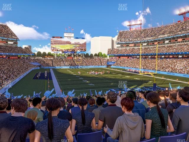 Nissan Stadium - Section Terrace Suite 126 Seat View