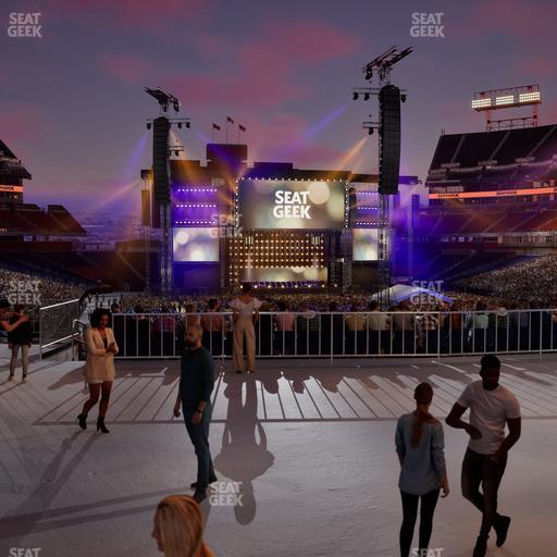 Nissan Stadium - Section Terrace Suite 126 Seat View