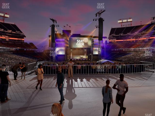 Nissan Stadium - Section Terrace Suite 126 Seat View