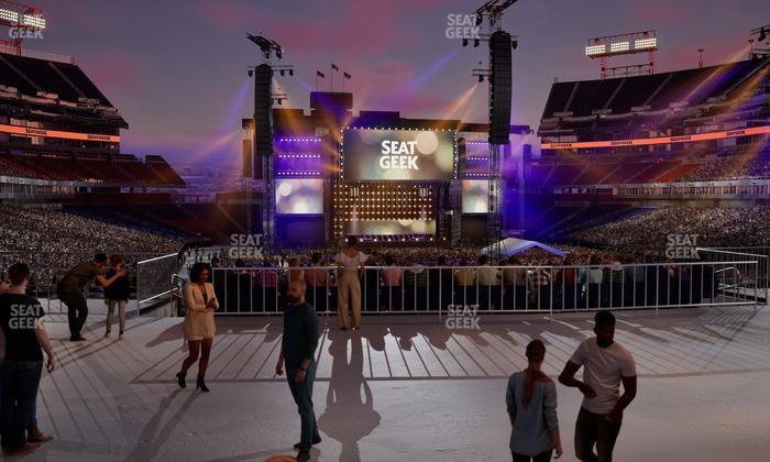 Nissan Stadium - Section Terrace Suite 126 Seat View