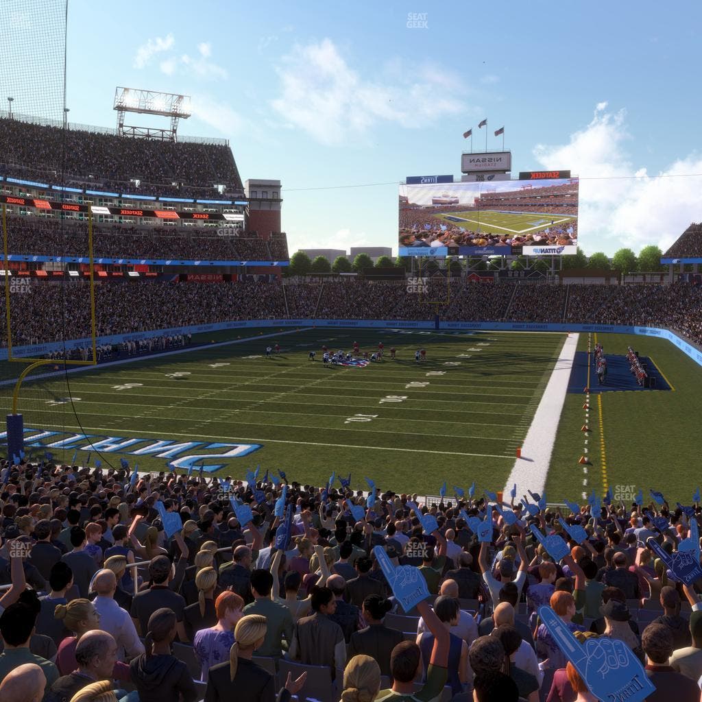 Nissan Stadium - Section Terrace Suite 144 Seat View
