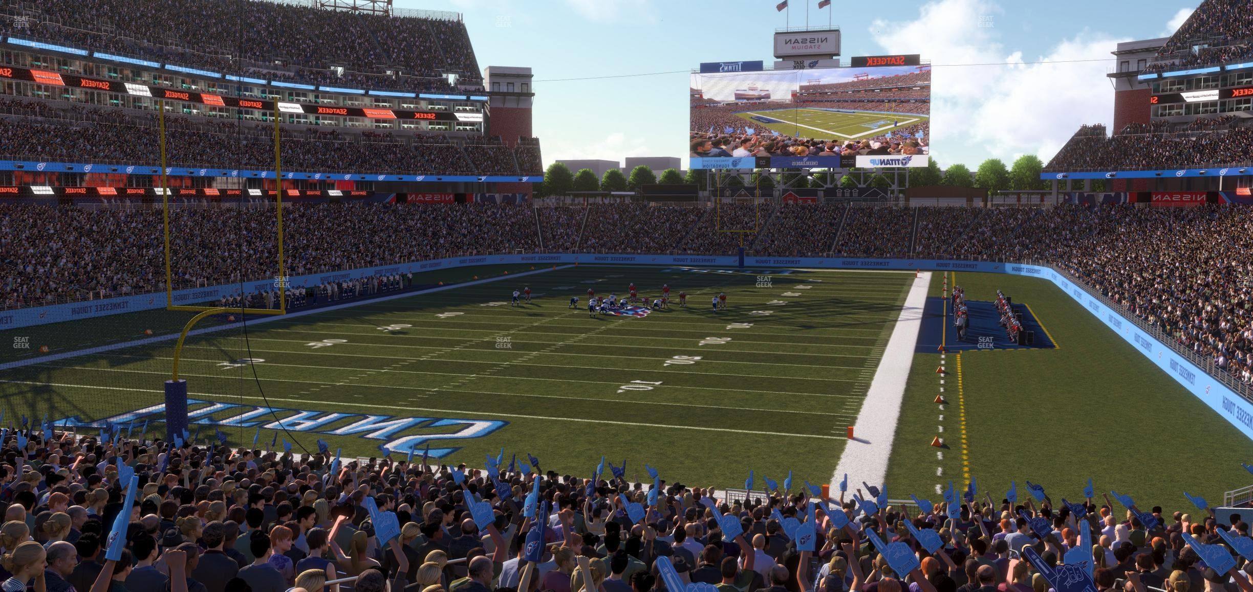 Nissan Stadium - Section Terrace Suite 144 Seat View
