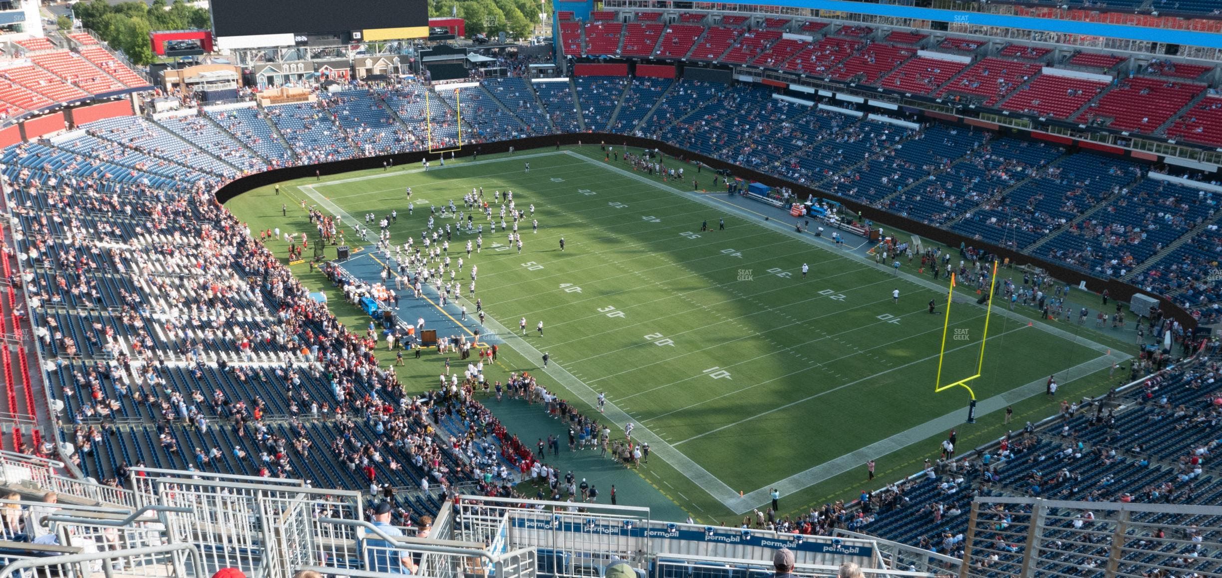 Nissan Stadium - Section Upper 303 Seat View