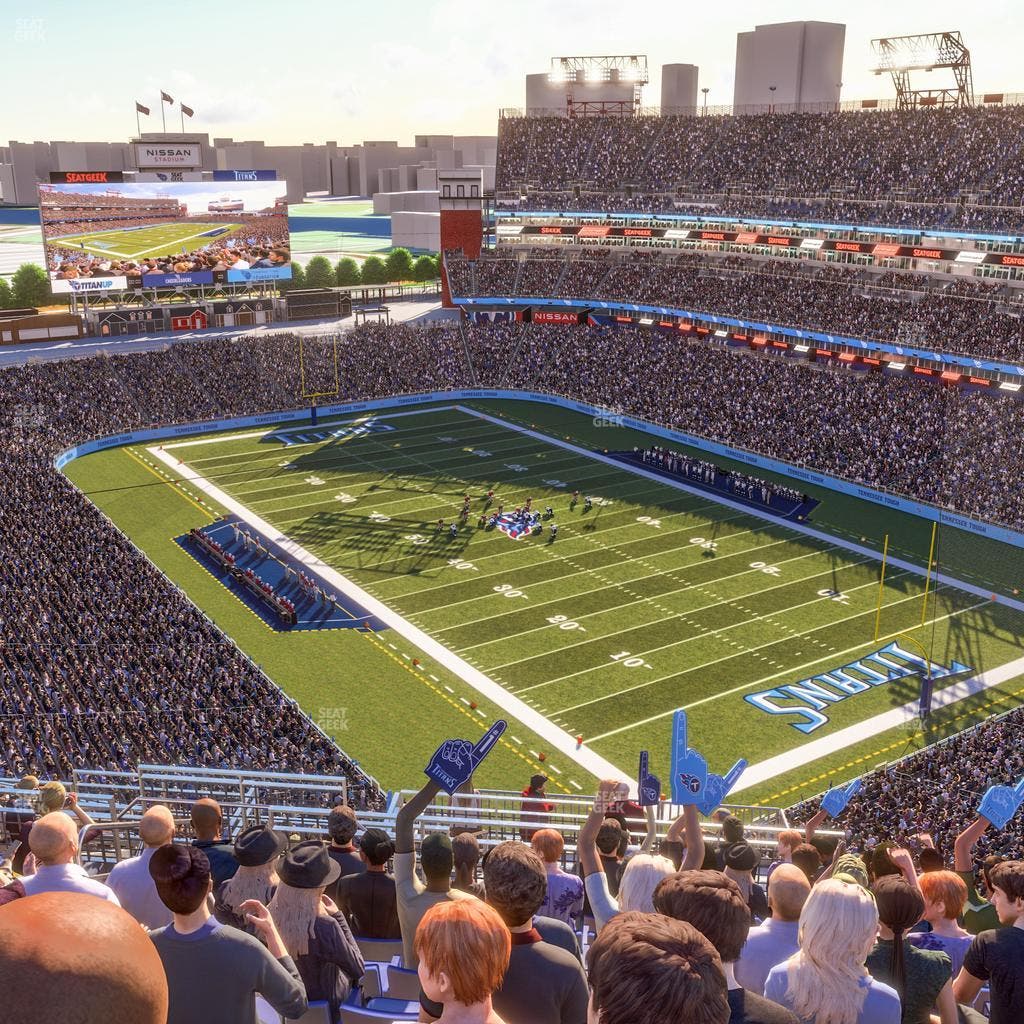Nissan Stadium - Section Upper 303 Seat View