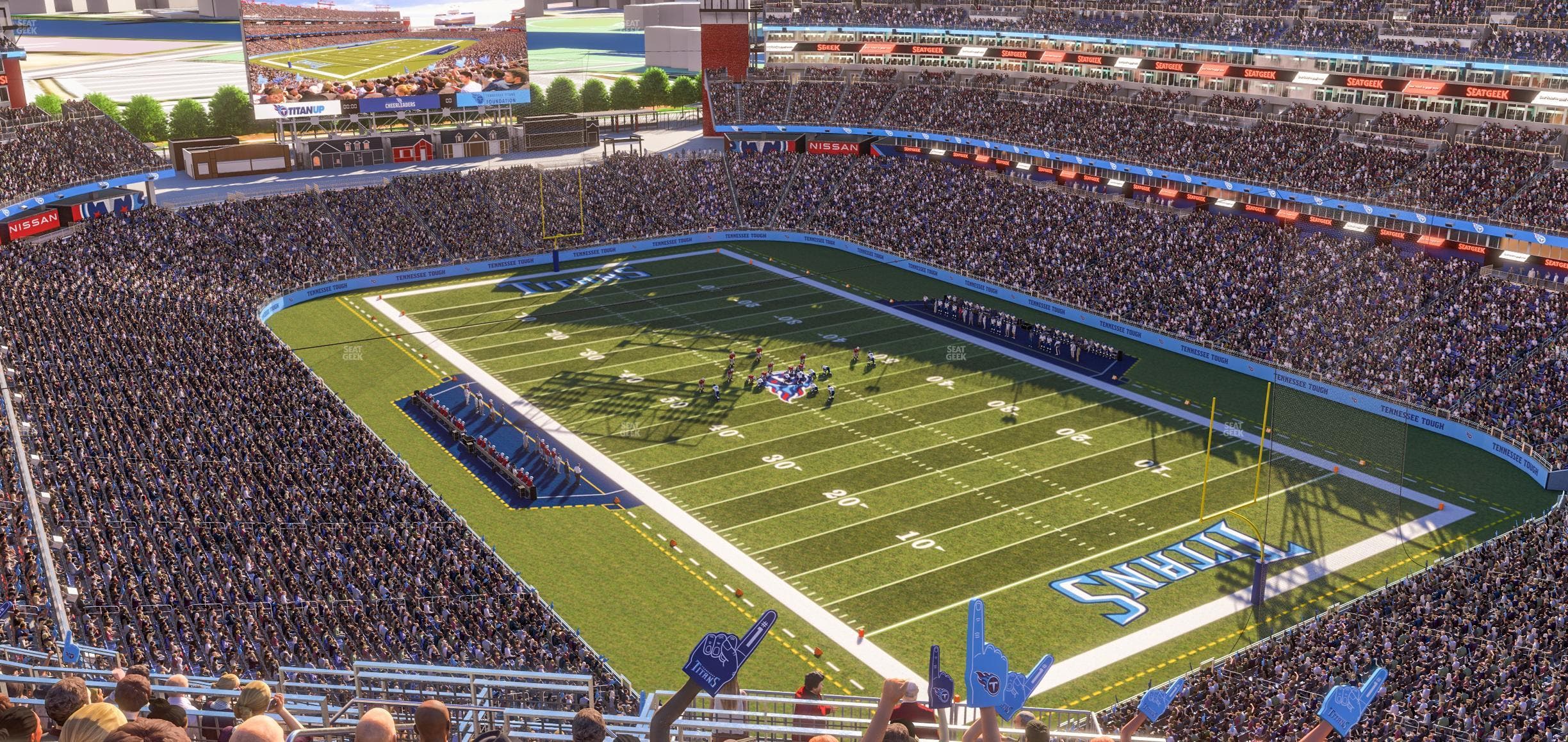 Nissan Stadium - Section Upper 303 Seat View