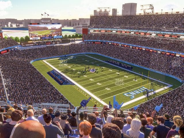 Nissan Stadium - Section Upper 303 Seat View