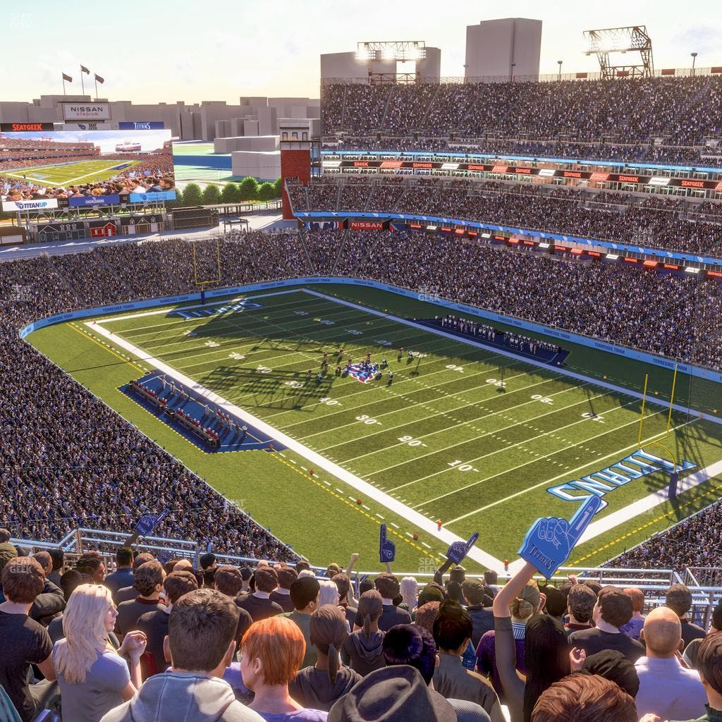 Nissan Stadium - Section Upper 304 Seat View