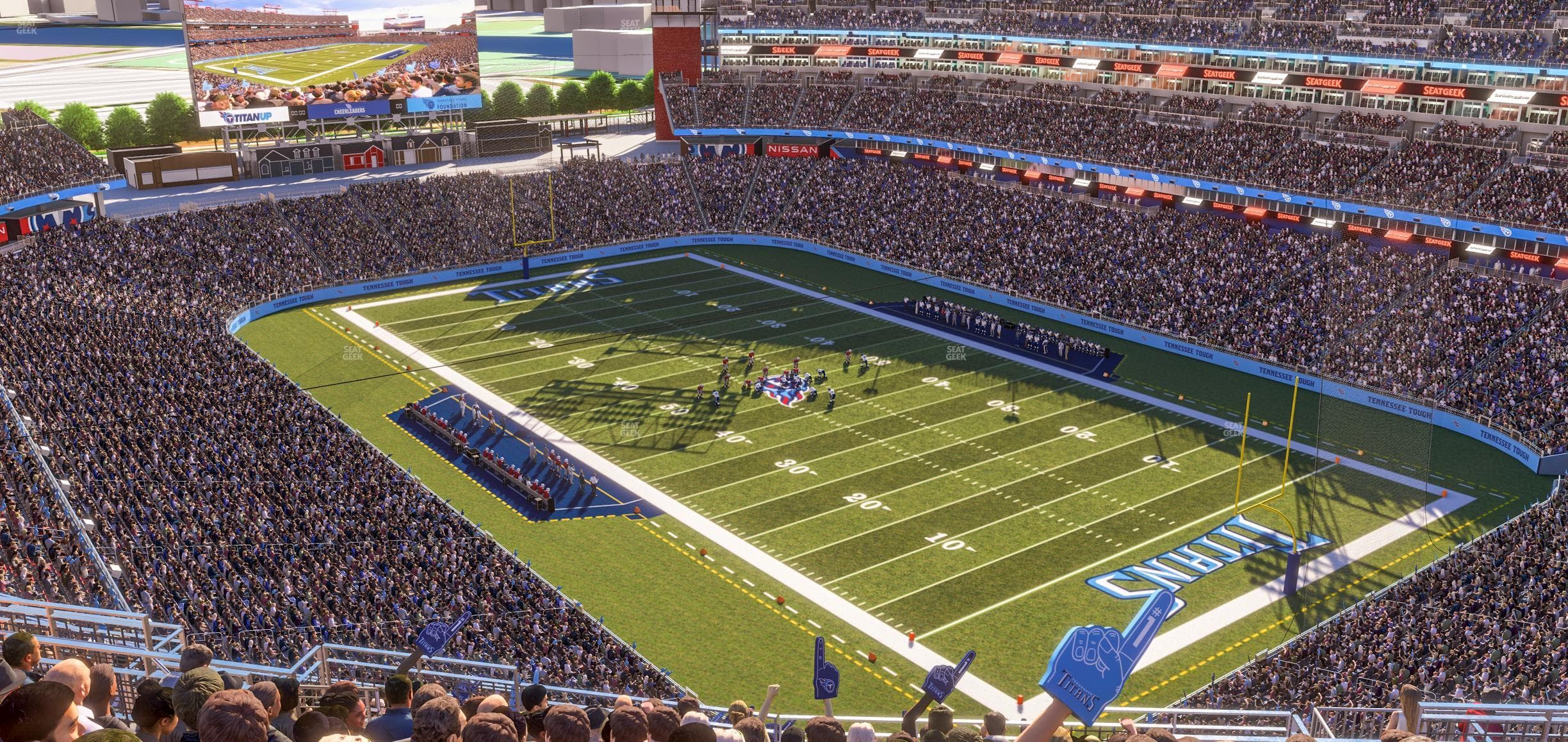 Nissan Stadium - Section Upper 304 Seat View