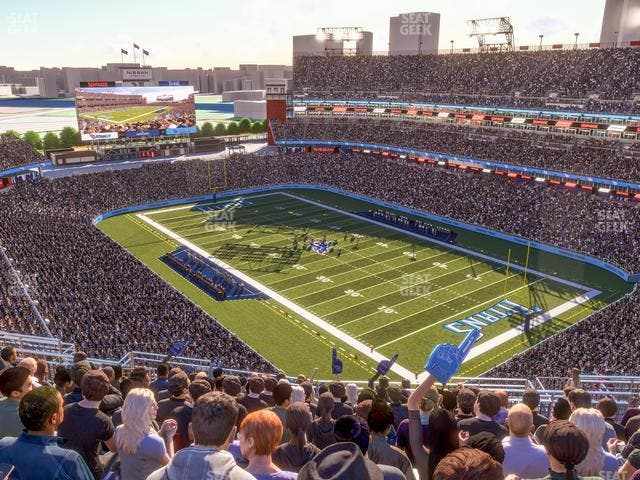 Nissan Stadium - Section Upper 304 Seat View
