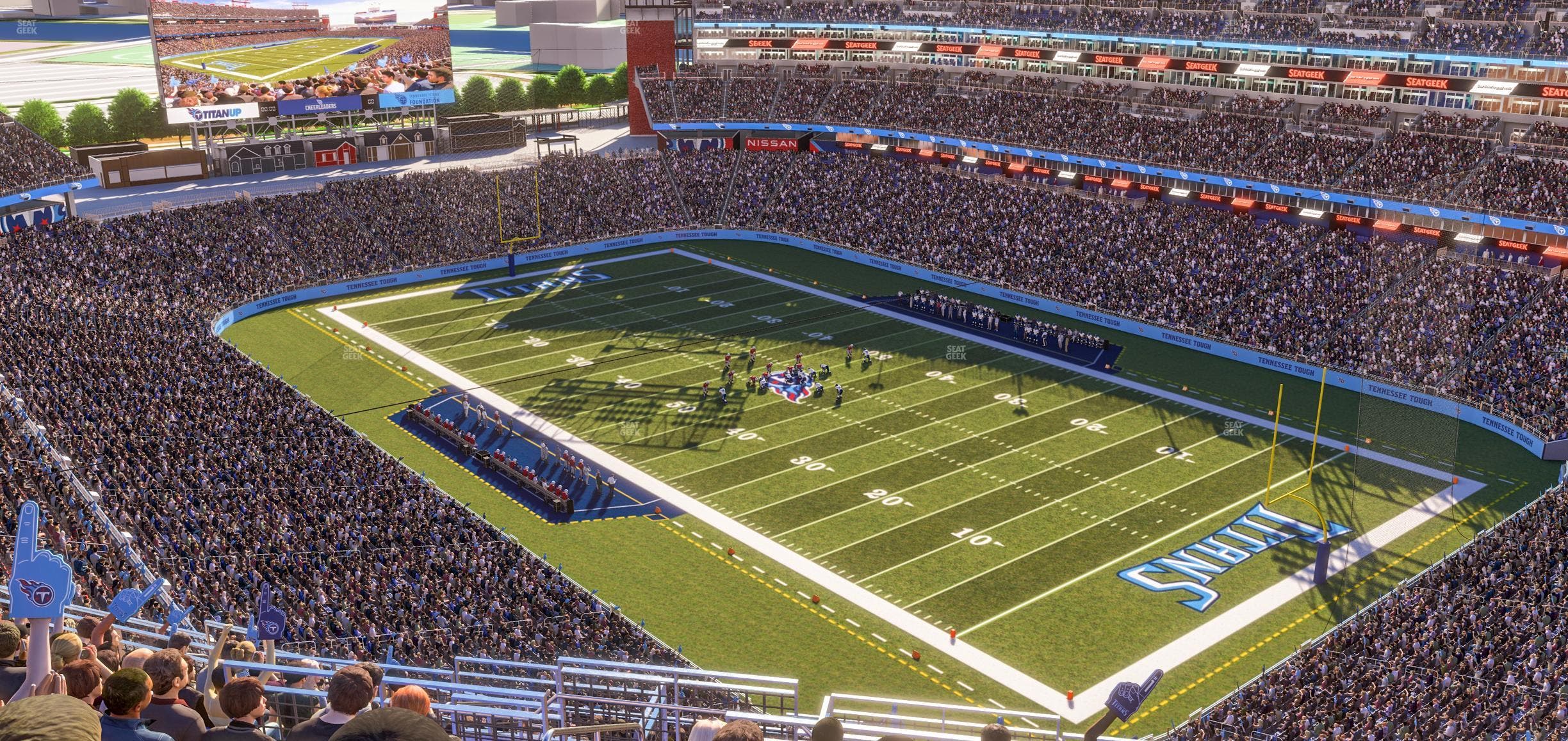 Nissan Stadium - Section Upper 305 Seat View