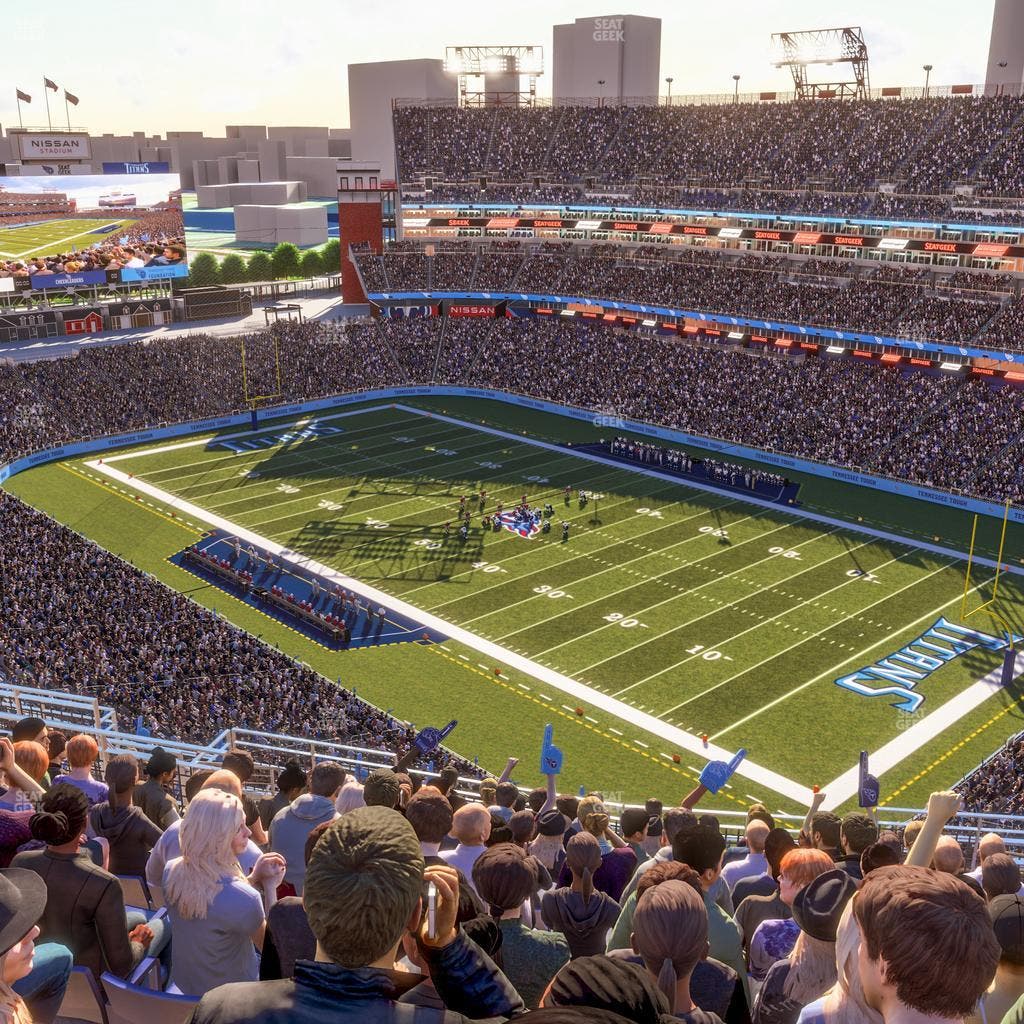 Nissan Stadium - Section Upper 306 Seat View