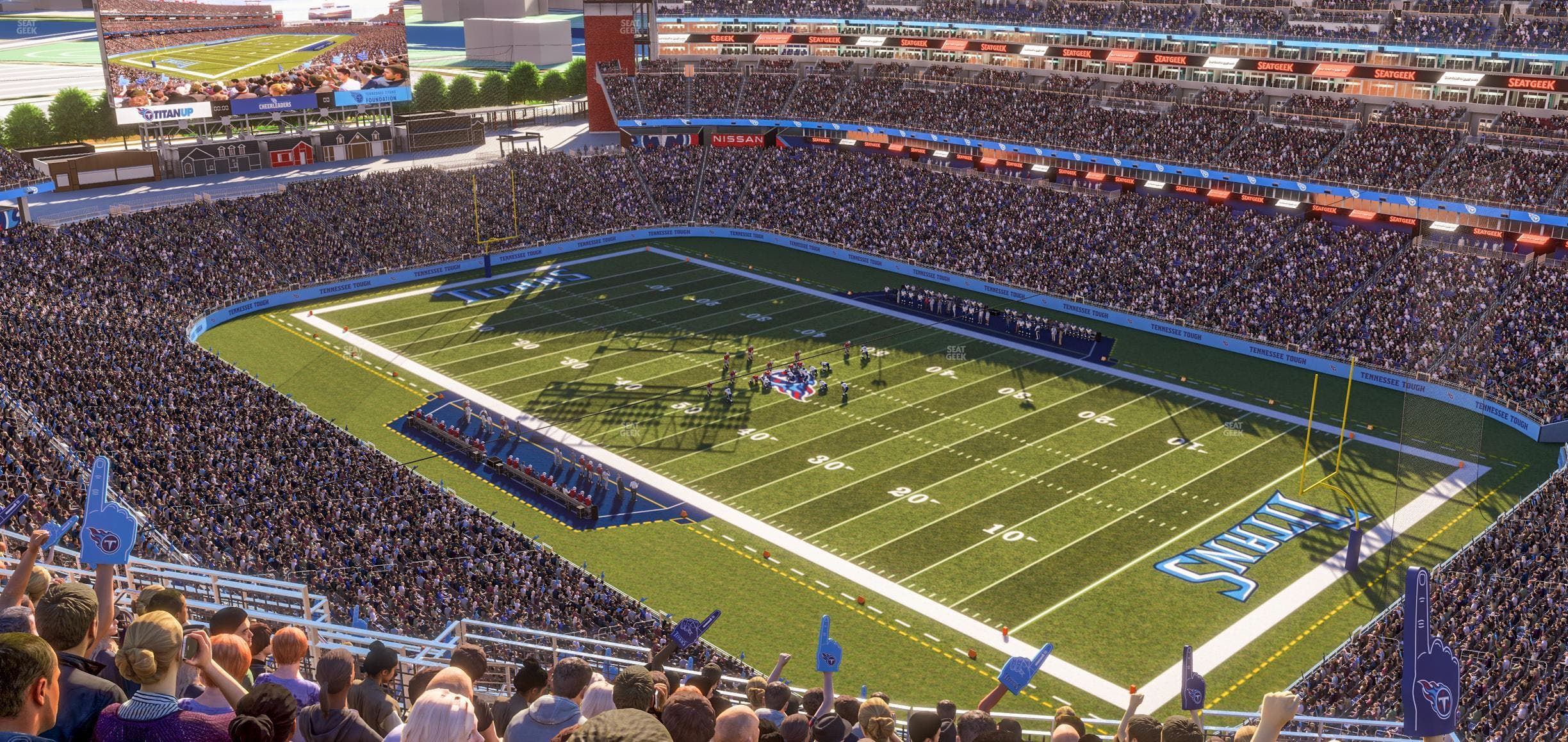 Nissan Stadium - Section Upper 306 Seat View