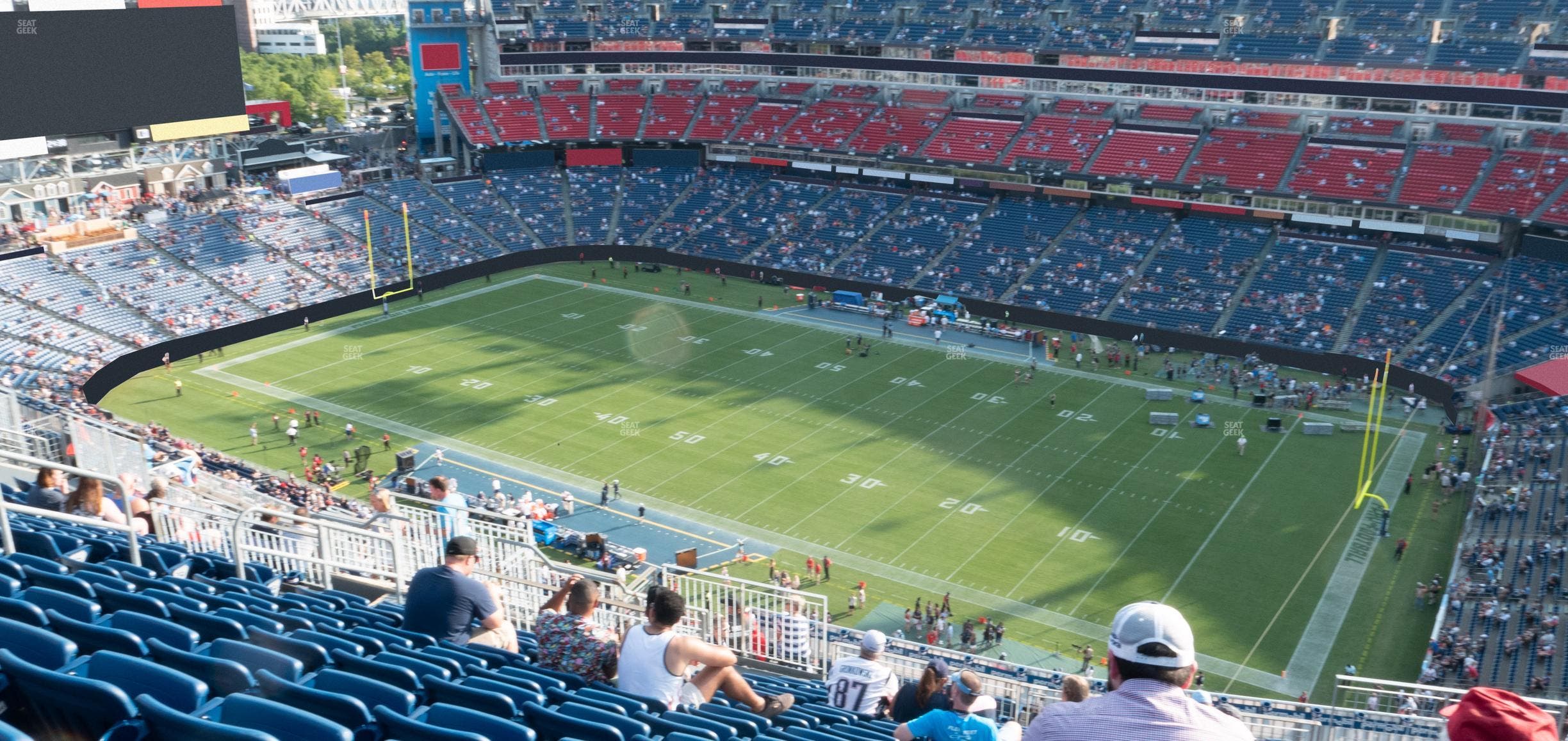 Nissan Stadium - Section Upper 307 Seat View