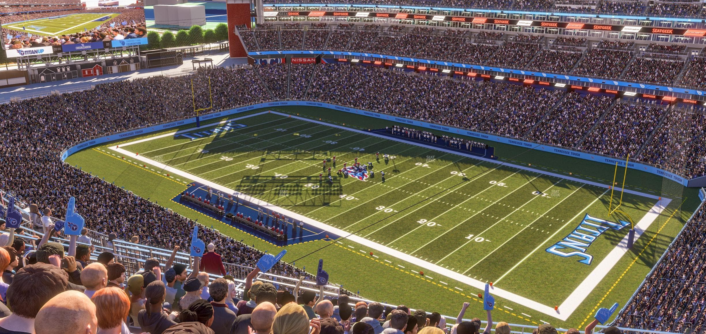 Nissan Stadium - Section Upper 307 Seat View