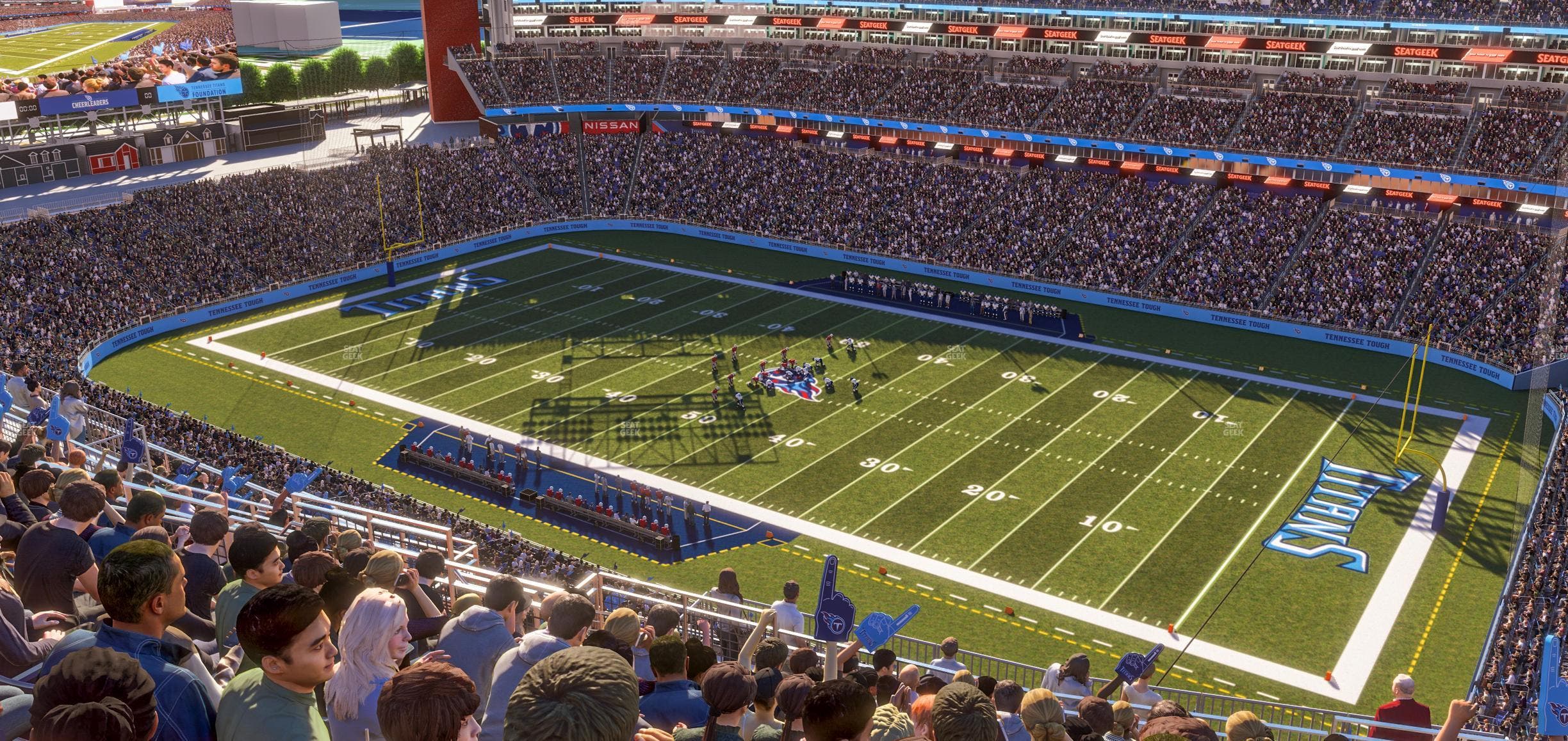 Nissan Stadium - Section Upper 308 Seat View