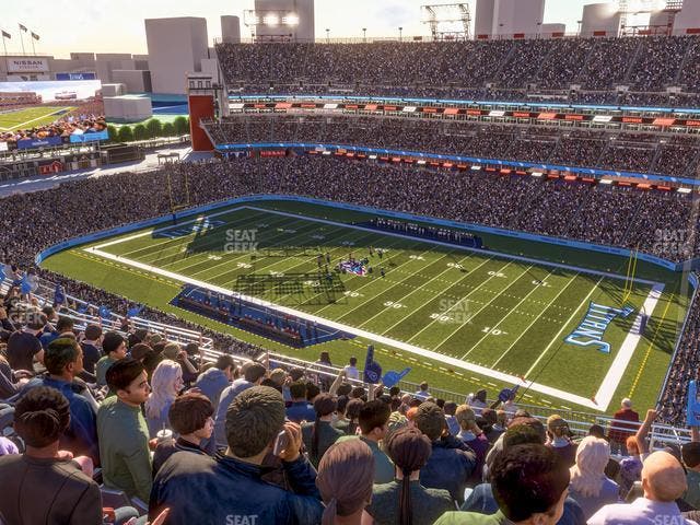 Nissan Stadium - Section Upper 308 Seat View