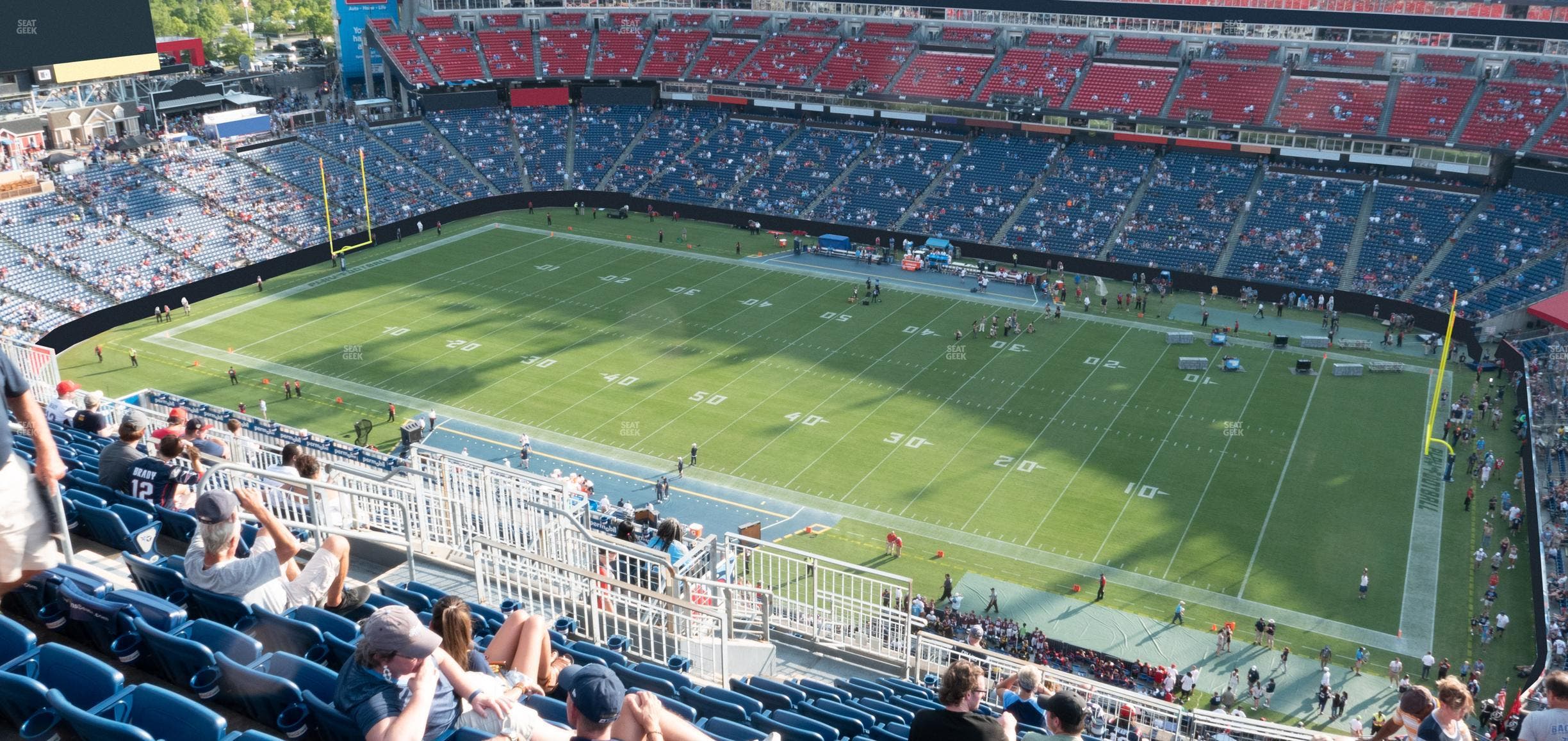 Nissan Stadium - Section Upper 308 Seat View