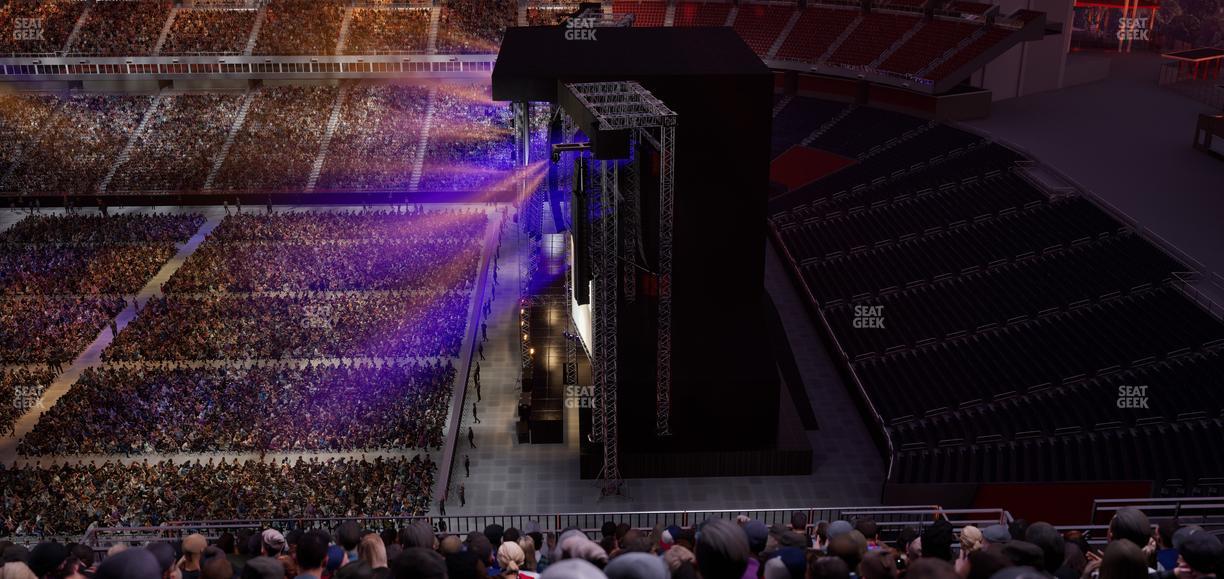 Nissan Stadium - Section Upper 309 Seat View