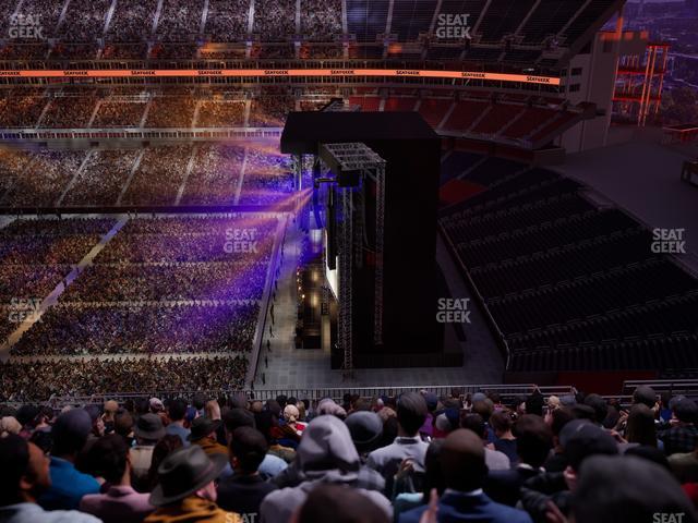 Nissan Stadium - Section Upper 309 Seat View