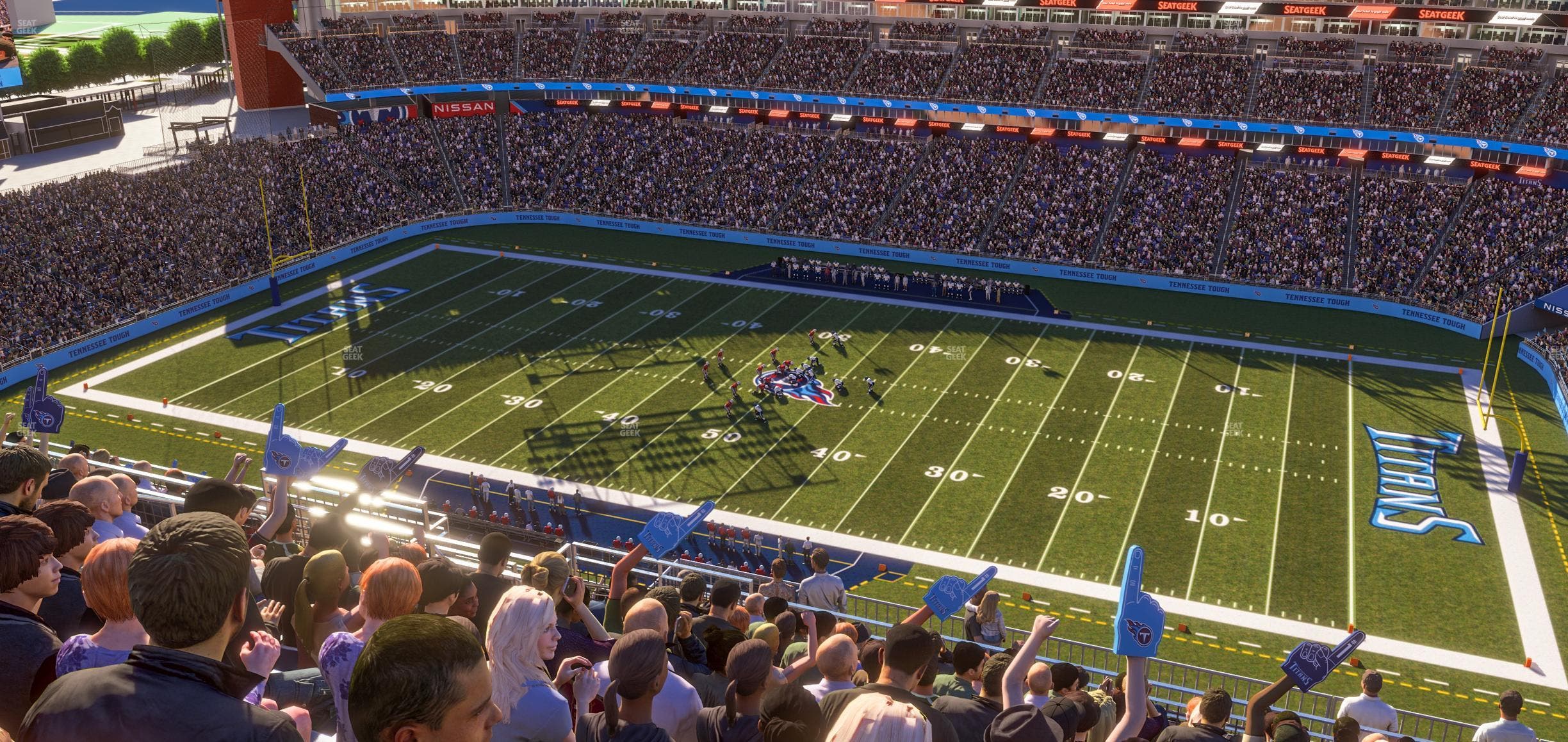 Nissan Stadium - Section Upper 309 Seat View