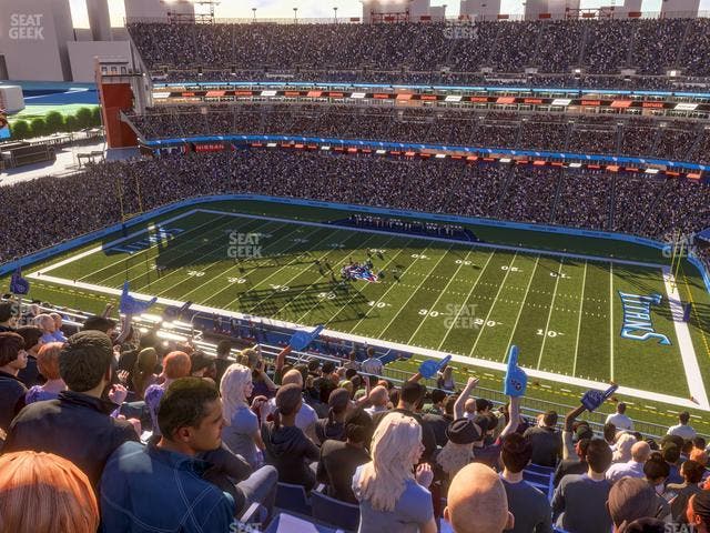 Nissan Stadium - Section Upper 309 Seat View