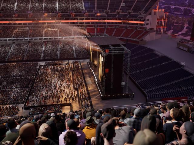 Nissan Stadium - Section Upper 310 Seat View