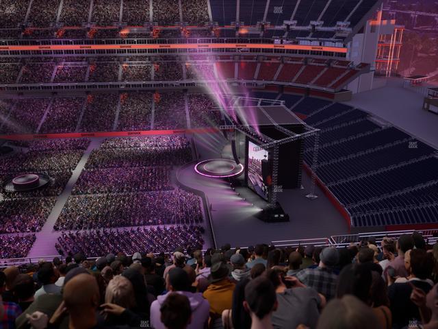 Nissan Stadium - Section Upper 310 Seat View