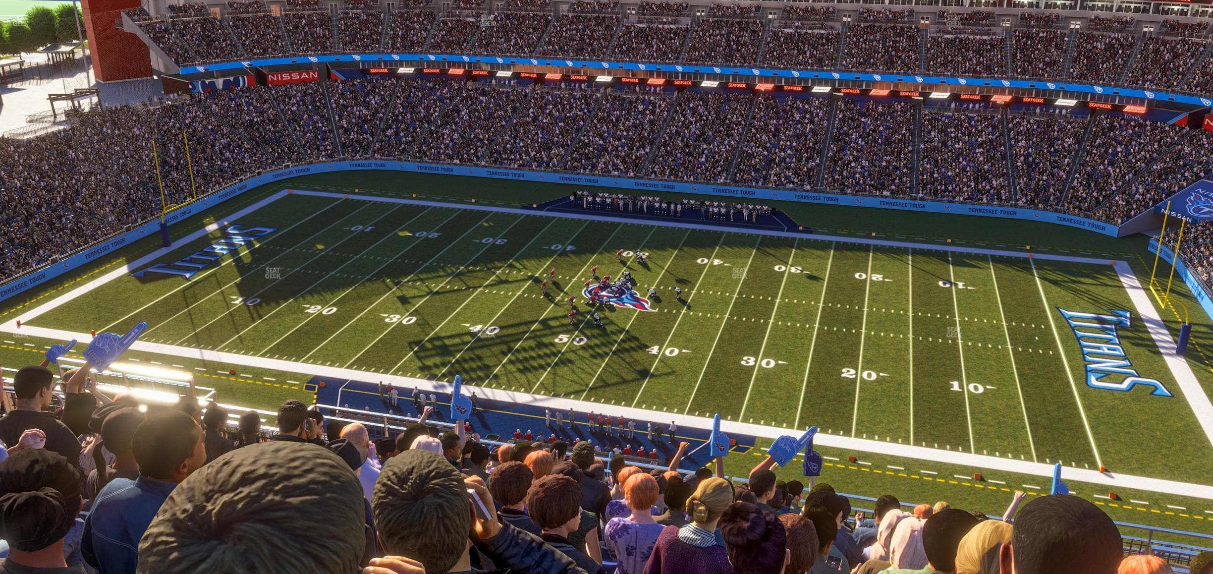 Nissan Stadium - Section Upper 310 Seat View