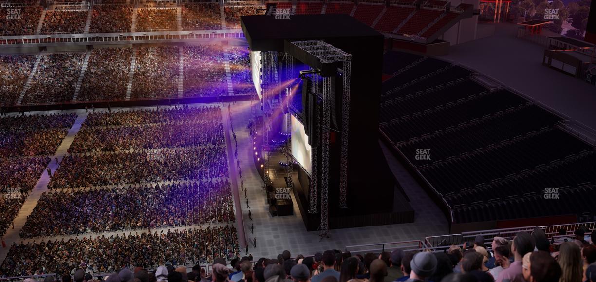 Nissan Stadium - Section Upper 310 Seat View