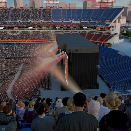 Nissan Stadium - Section Upper 310 Seat View