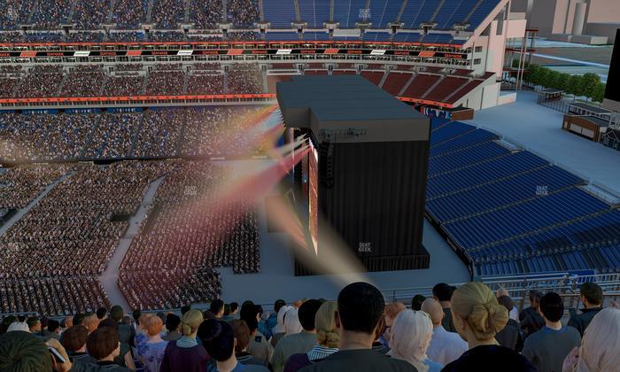 Nissan Stadium - Section Upper 310 Seat View