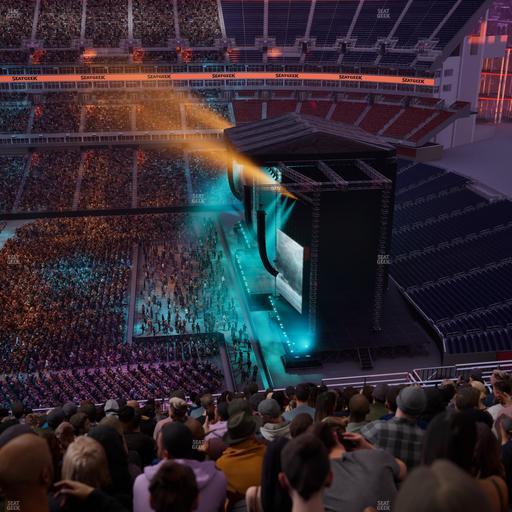 Nissan Stadium - Section Upper 310 Seat View