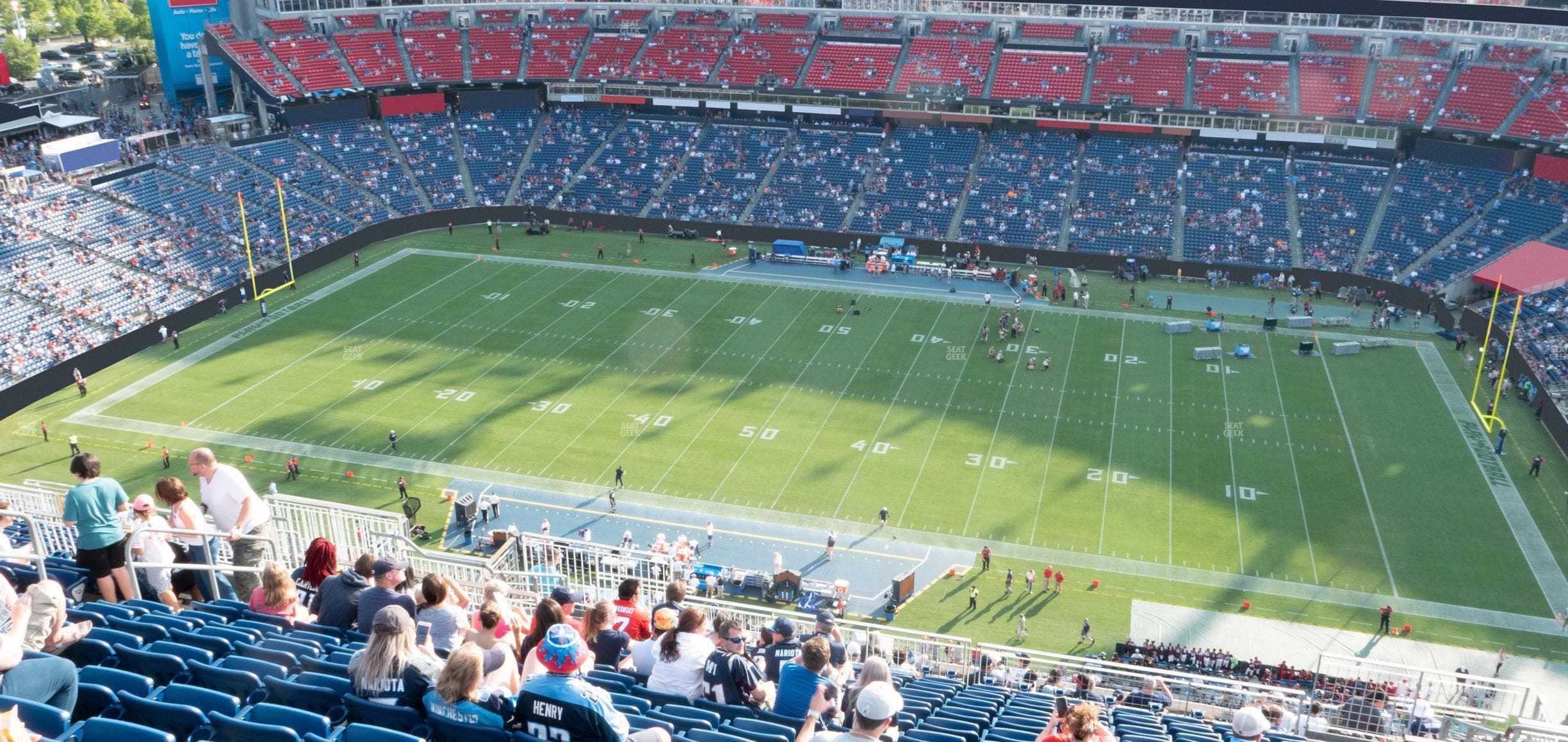 Nissan Stadium - Section Upper 310 Seat View