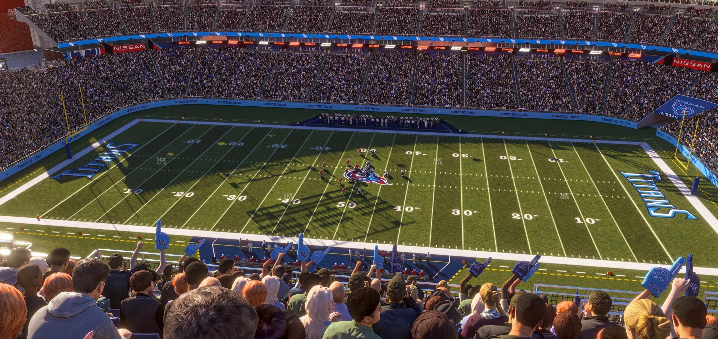 Nissan Stadium - Section Upper 311 Seat View