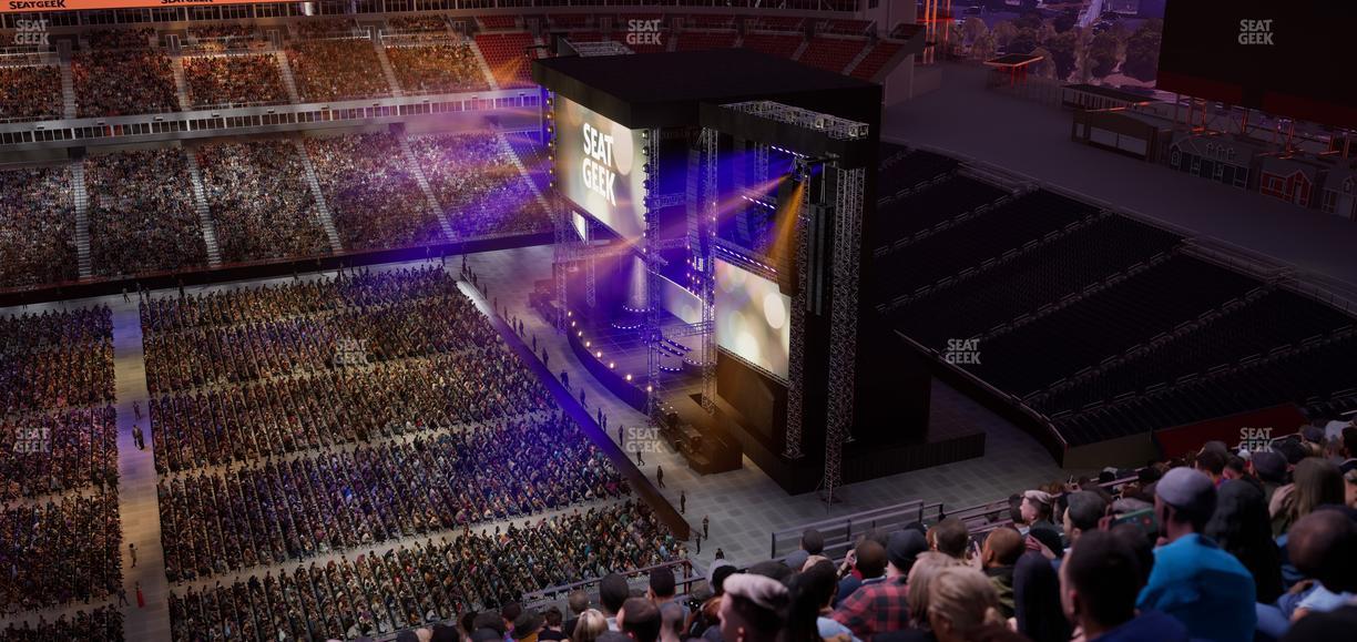 Nissan Stadium - Section Upper 312 Seat View