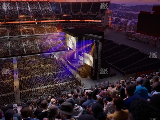 Nissan Stadium - Section Upper 312 Seat View