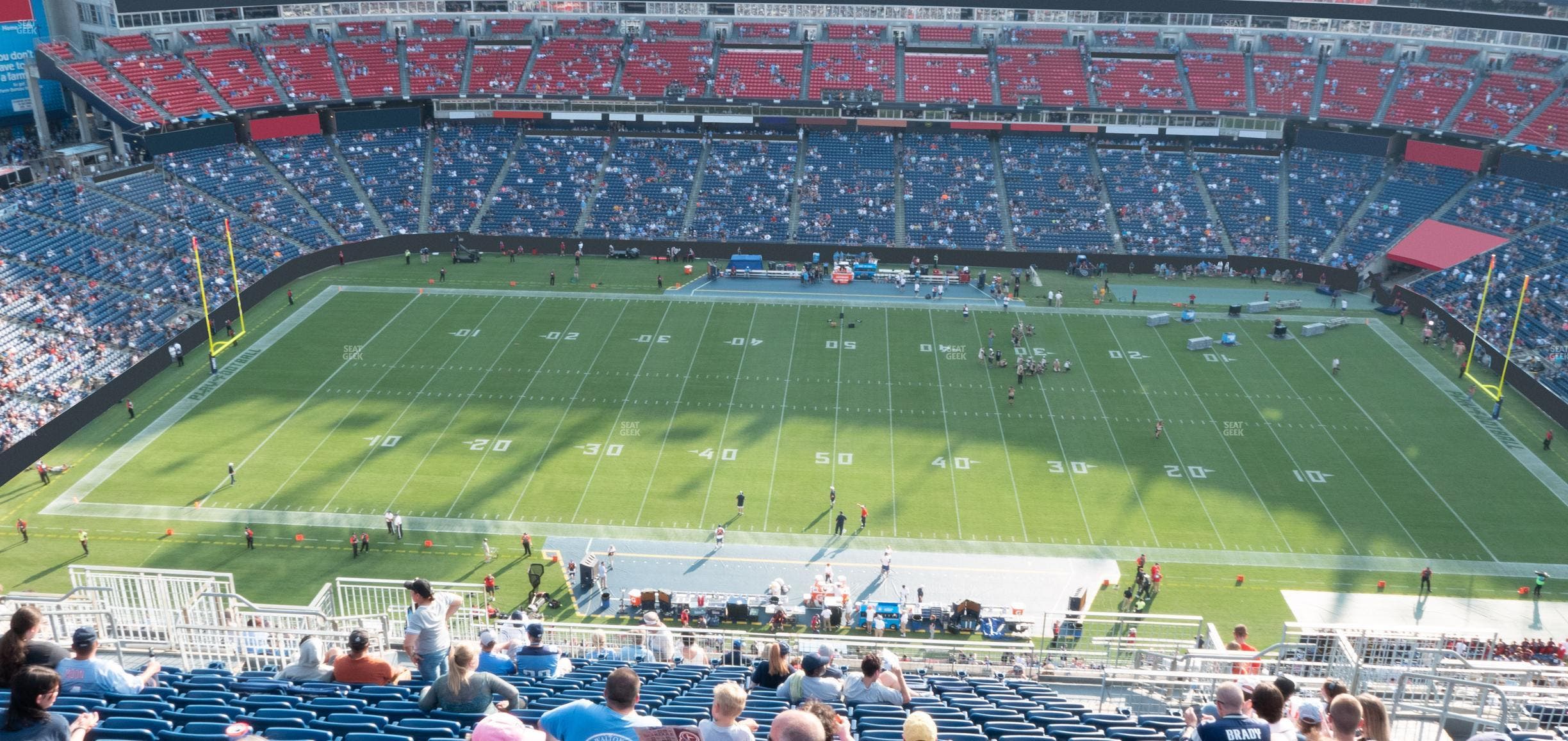 Nissan Stadium - Section Upper 312 Seat View