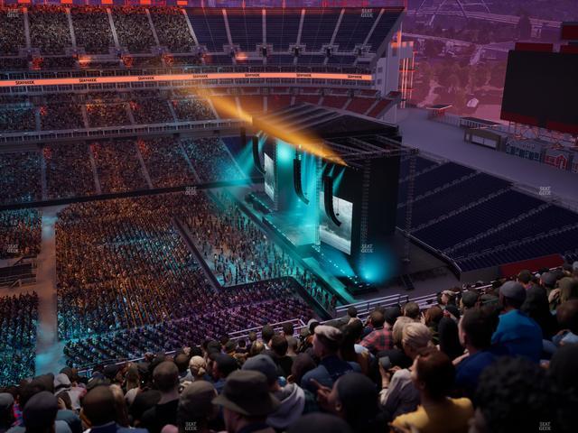 Nissan Stadium - Section Upper 312 Seat View