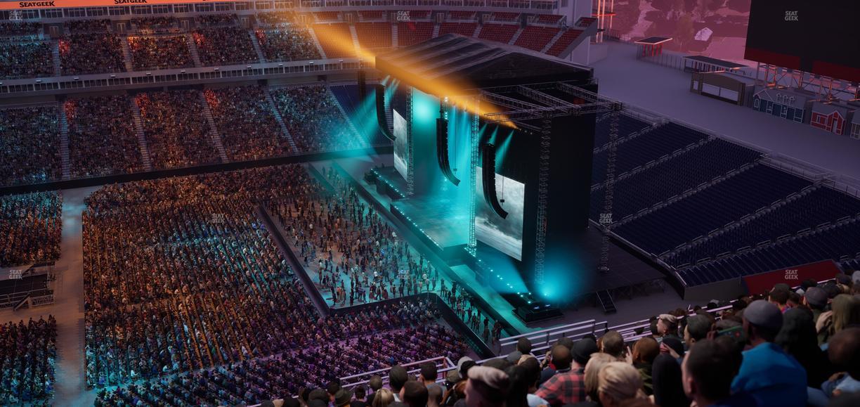 Nissan Stadium - Section Upper 312 Seat View