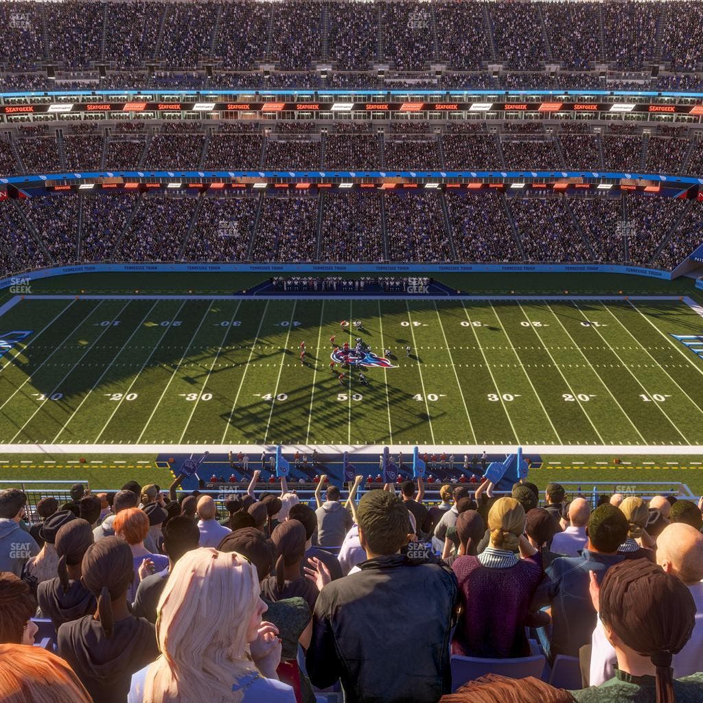 Nissan Stadium - Section Upper 312 Seat View