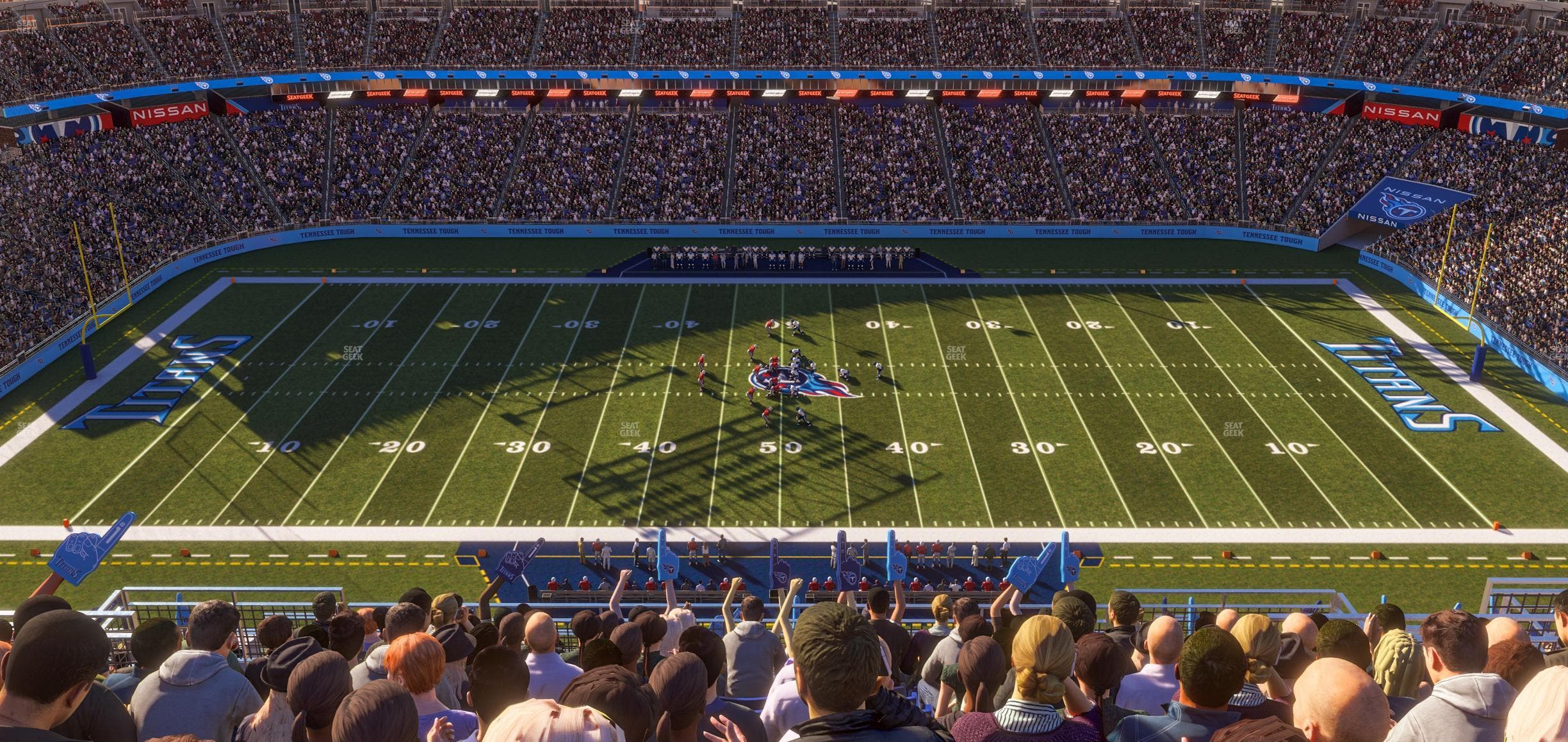 Nissan Stadium - Section Upper 312 Seat View