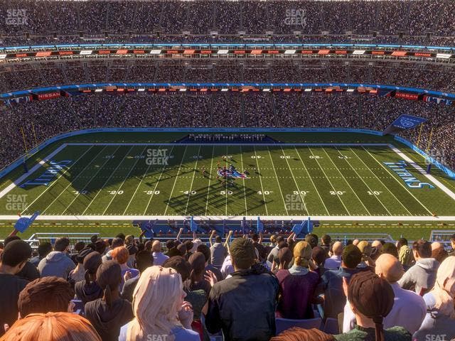 Nissan Stadium - Section Upper 312 Seat View